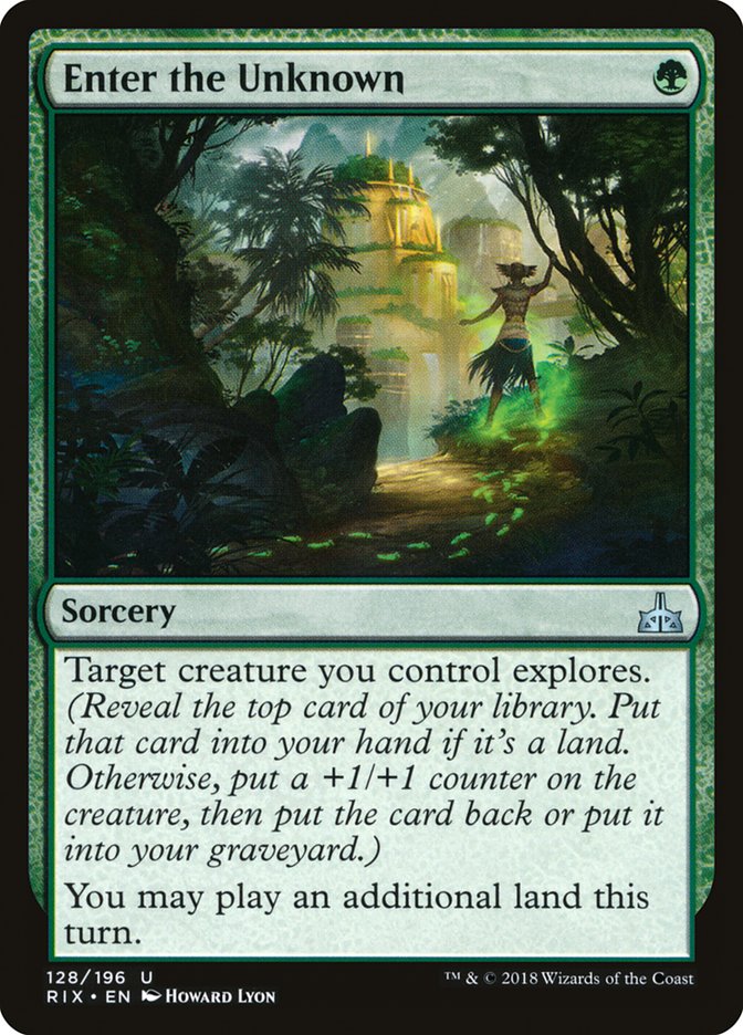 Enter the Unknown [Rivals of Ixalan] - The Mythic Store | 24h Order Processing