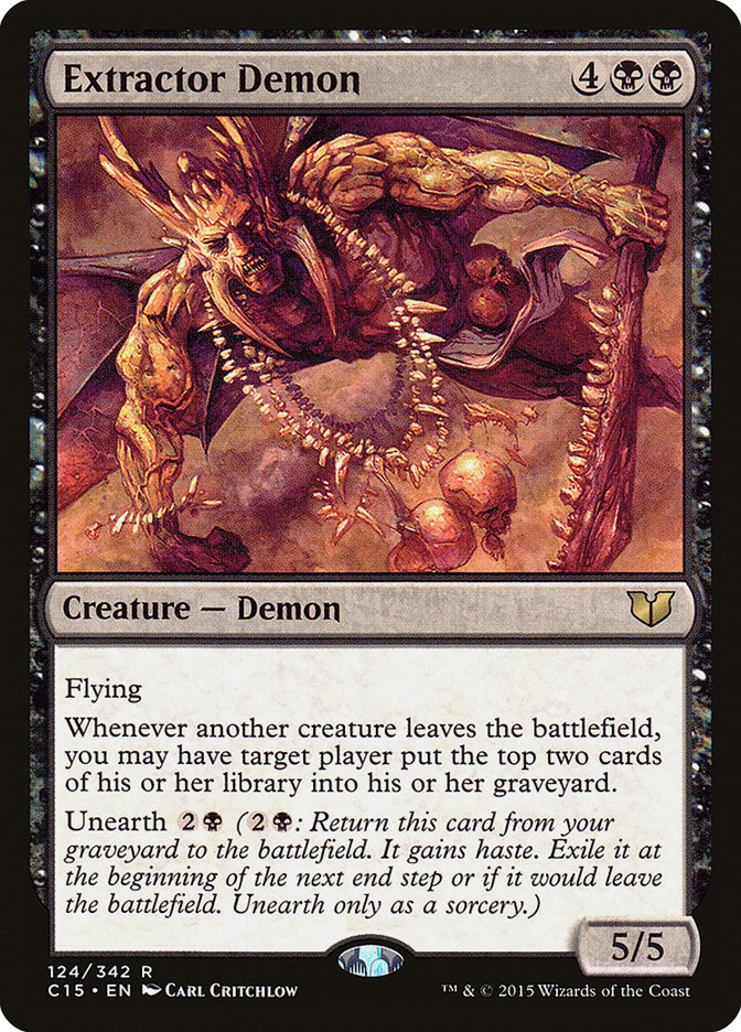 Extractor Demon [Commander 2015] - The Mythic Store | 24h Order Processing