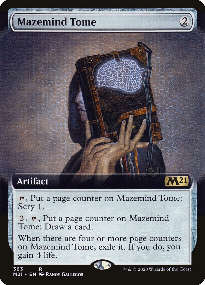 Mazemind Tome (Extended Art) [Core Set 2021] - The Mythic Store | 24h Order Processing