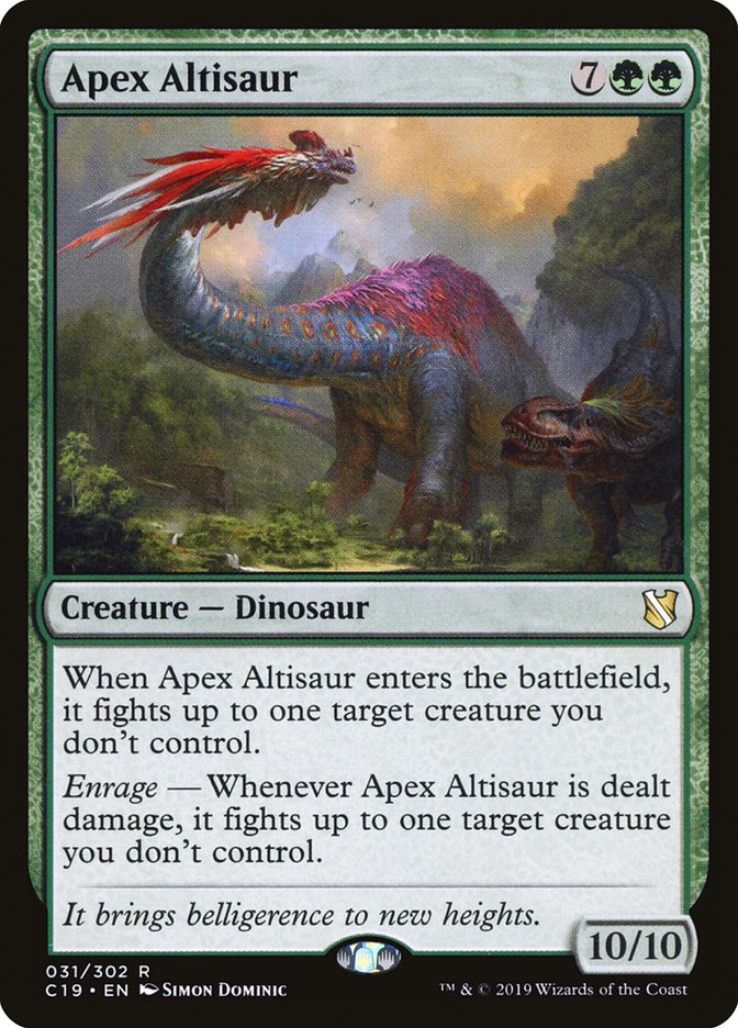 Apex Altisaur [Commander 2019] - The Mythic Store | 24h Order Processing