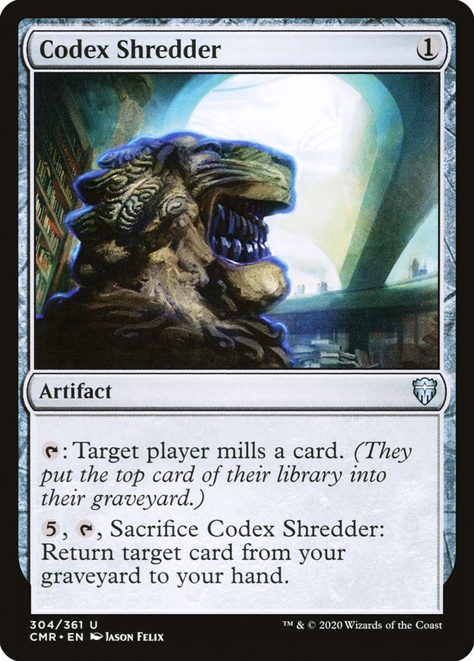 Codex Shredder [Commander Legends] - The Mythic Store | 24h Order Processing