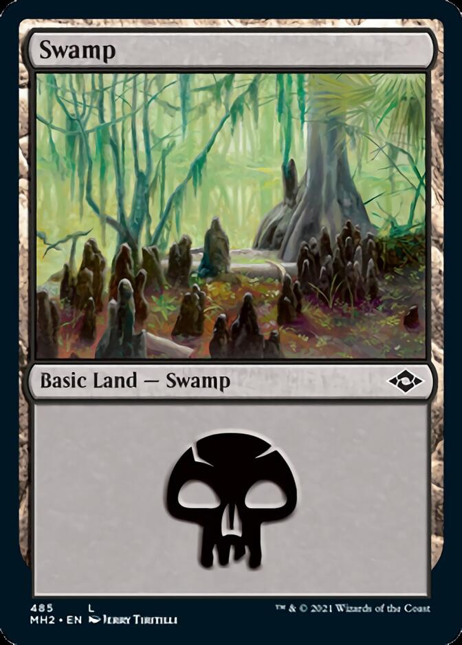 Swamp (485) (Foil Etched) [Modern Horizons 2] - The Mythic Store | 24h Order Processing