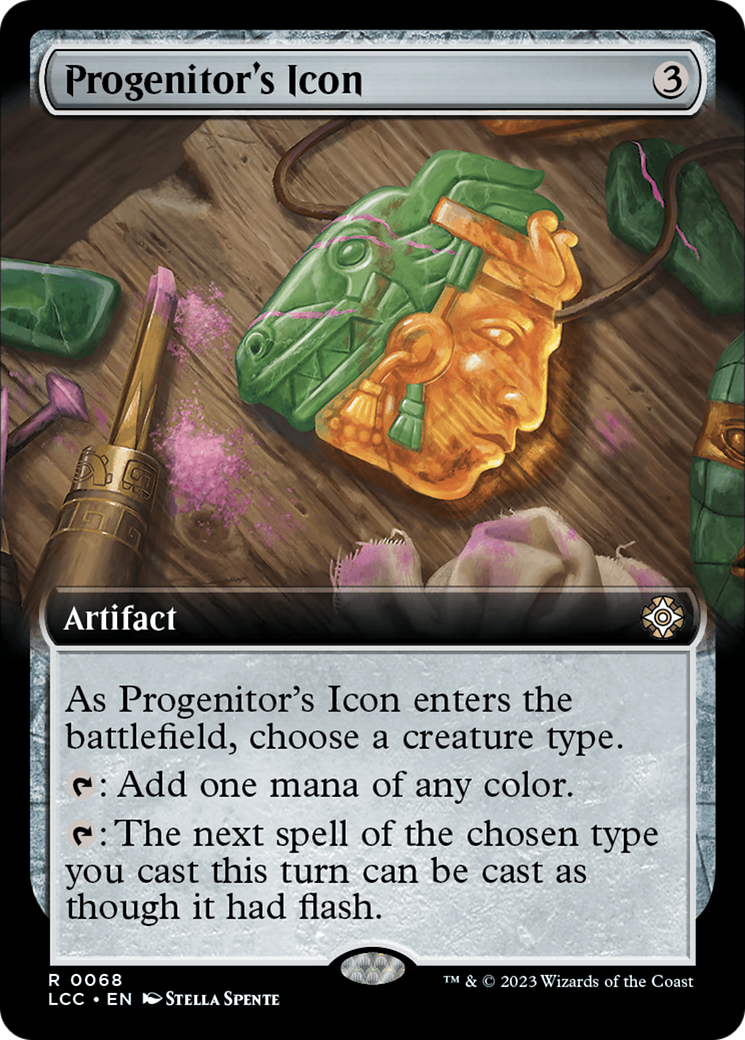 Progenitor's Icon (Extended Art) [The Lost Caverns of Ixalan Commander] - The Mythic Store | 24h Order Processing