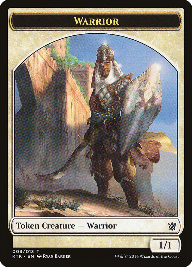Warrior Token (003/013) [Khans of Tarkir Tokens] - The Mythic Store | 24h Order Processing