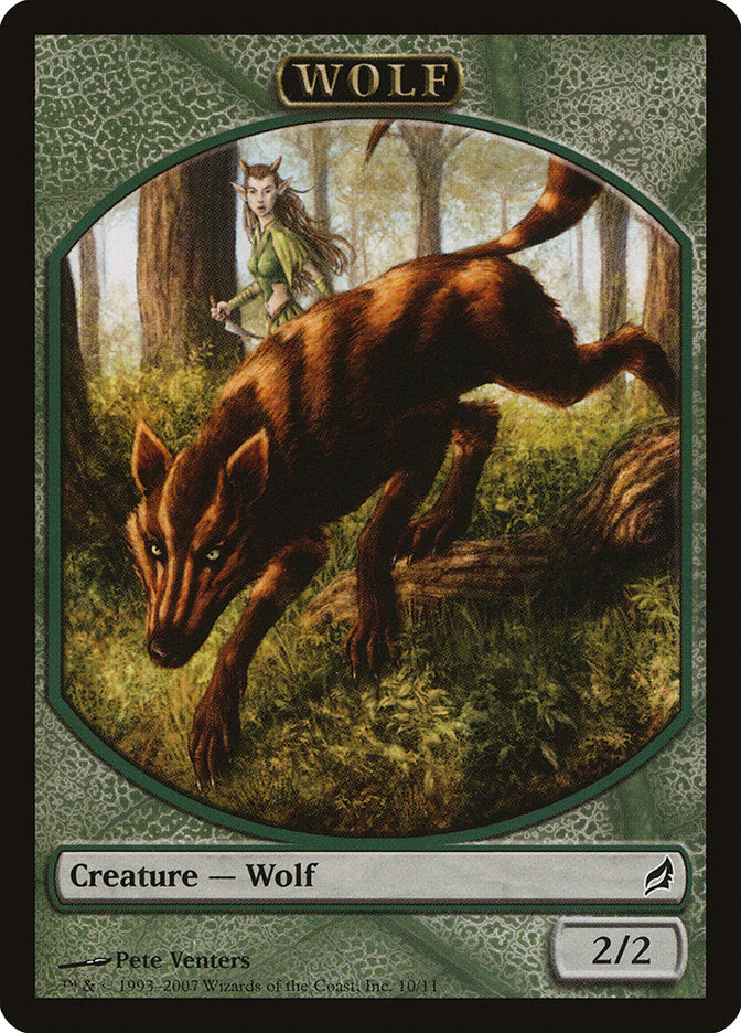 Wolf Token [Lorwyn Tokens] - The Mythic Store | 24h Order Processing