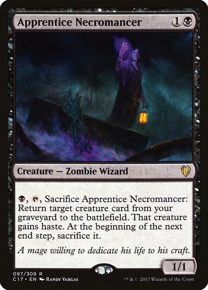 Apprentice Necromancer [Commander 2017] - The Mythic Store | 24h Order Processing