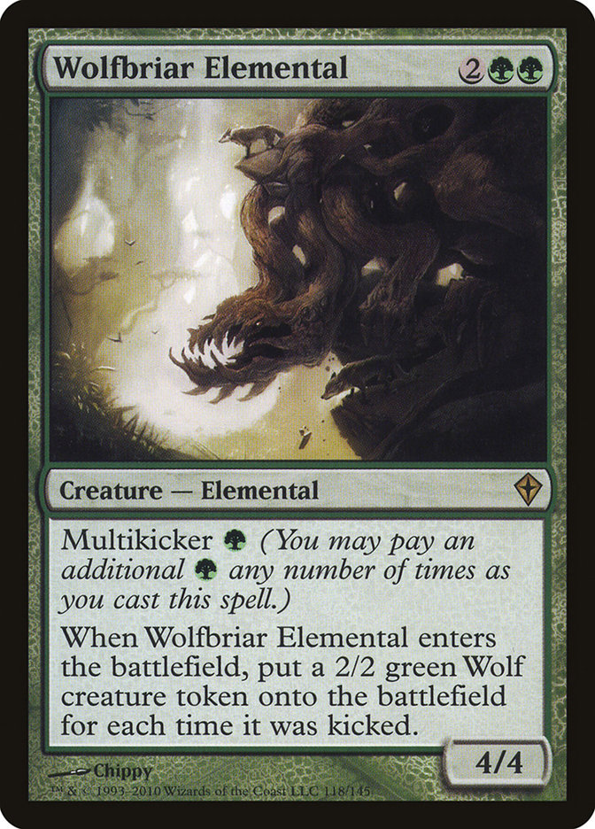 Wolfbriar Elemental [Worldwake] - The Mythic Store | 24h Order Processing