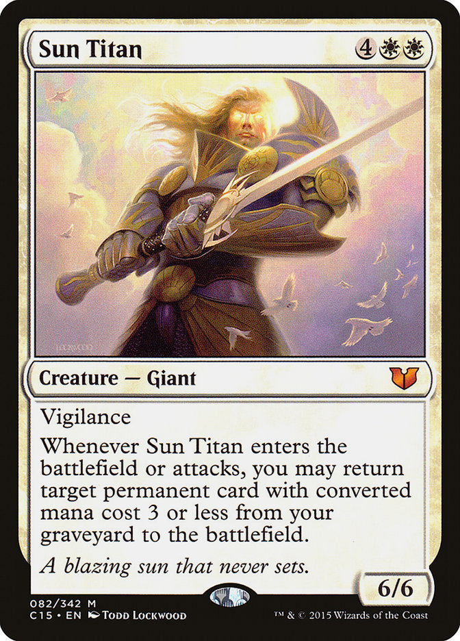Sun Titan [Commander 2015] - The Mythic Store | 24h Order Processing