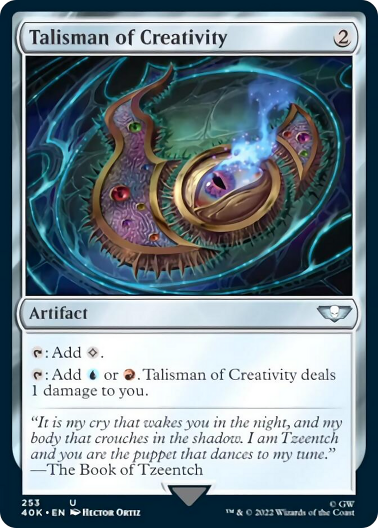 Talisman of Creativity (Surge Foil) [Warhammer 40,000] - The Mythic Store | 24h Order Processing