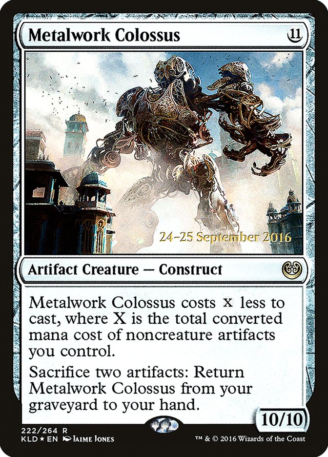Metalwork Colossus [Kaladesh Prerelease Promos] - The Mythic Store | 24h Order Processing