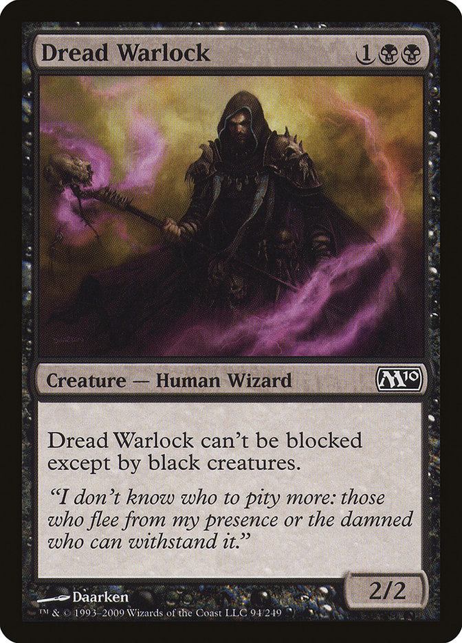 Dread Warlock [Magic 2010] - The Mythic Store | 24h Order Processing