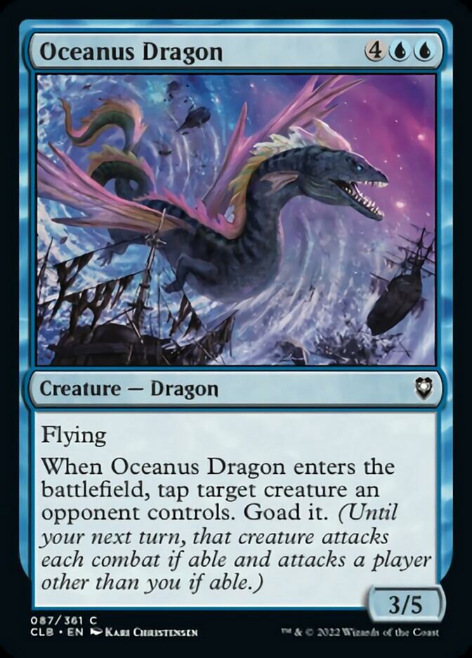 Oceanus Dragon [Commander Legends: Battle for Baldur's Gate] - The Mythic Store | 24h Order Processing