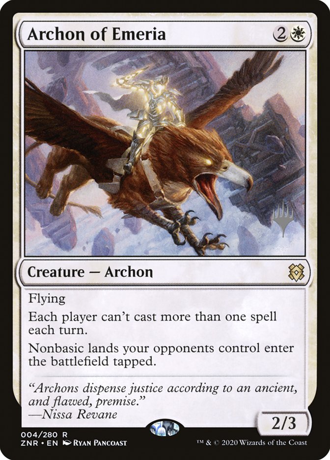 Archon of Emeria (Promo Pack) [Zendikar Rising Promos] - The Mythic Store | 24h Order Processing