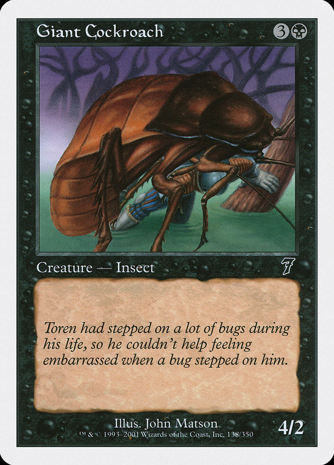Giant Cockroach [Seventh Edition] - The Mythic Store | 24h Order Processing