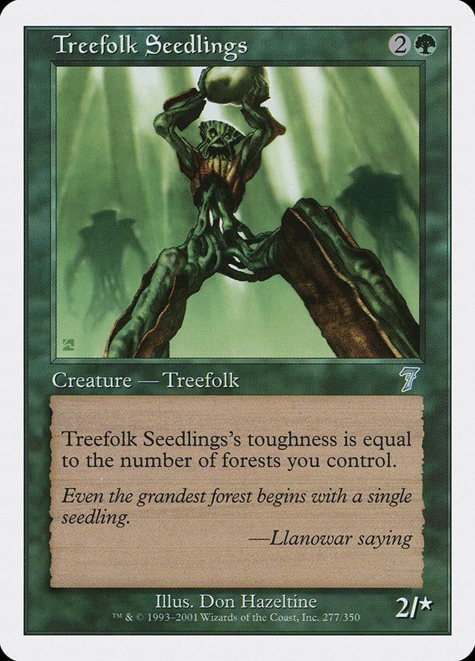 Treefolk Seedlings [Seventh Edition] - The Mythic Store | 24h Order Processing