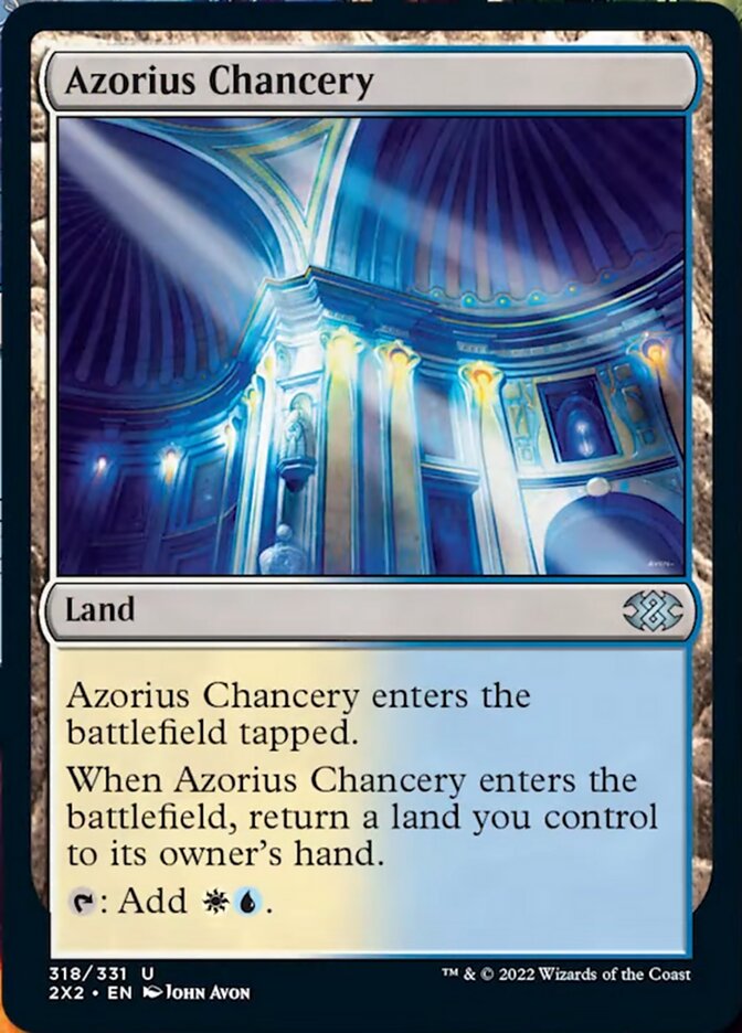 Azorius Chancery [Double Masters 2022] - The Mythic Store | 24h Order Processing