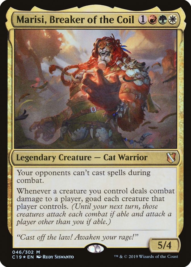Marisi, Breaker of the Coil [Commander 2019] - The Mythic Store | 24h Order Processing