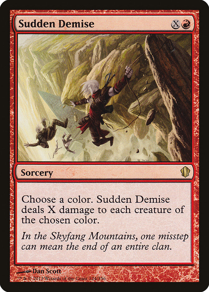 Sudden Demise [Commander 2013] - The Mythic Store | 24h Order Processing