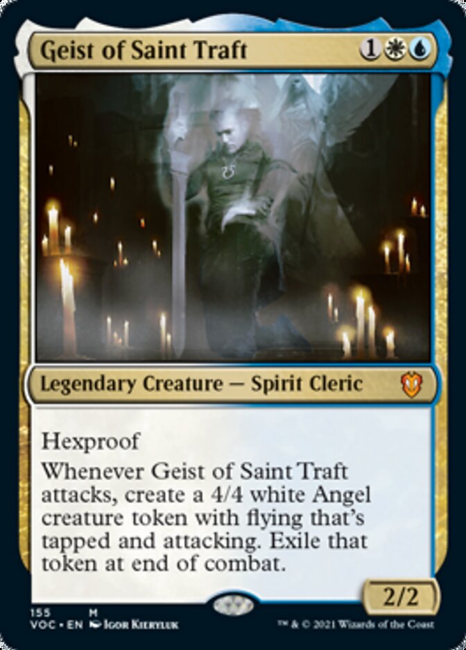 Geist of Saint Traft [Innistrad: Crimson Vow Commander] - The Mythic Store | 24h Order Processing