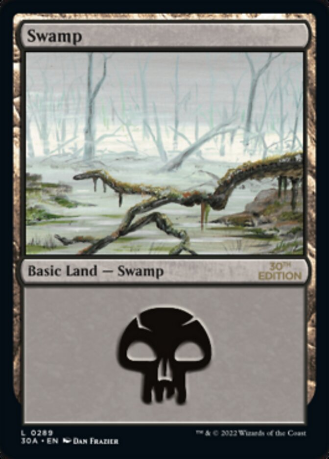 Swamp (289) [30th Anniversary Edition] - The Mythic Store | 24h Order Processing