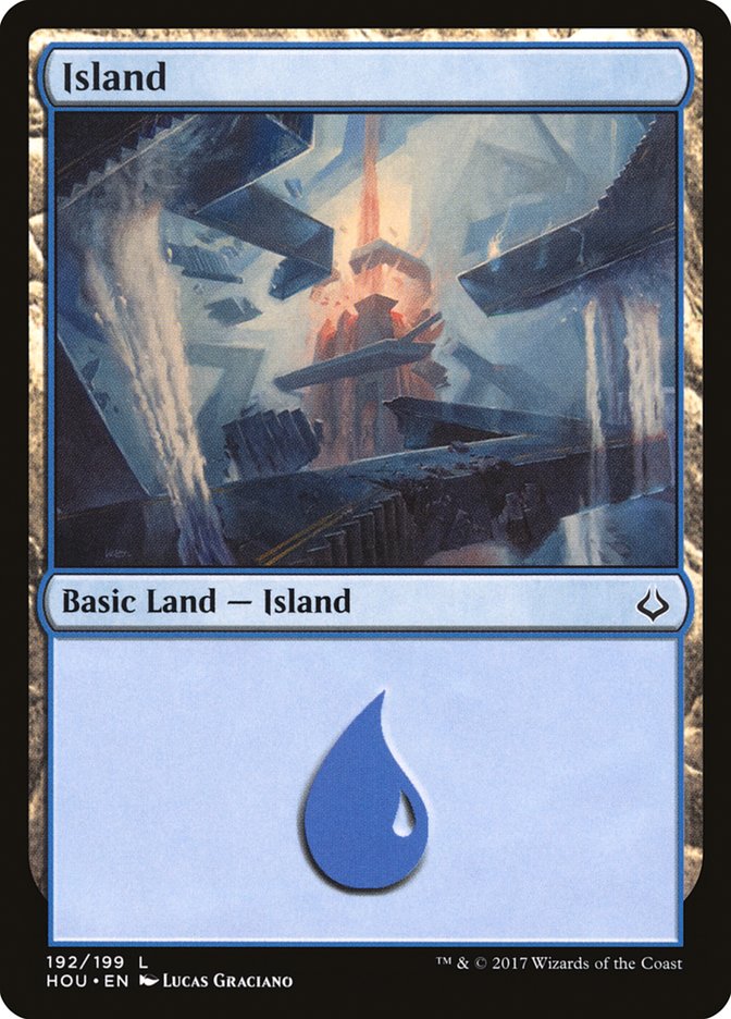 Island (192) [Hour of Devastation] - The Mythic Store | 24h Order Processing