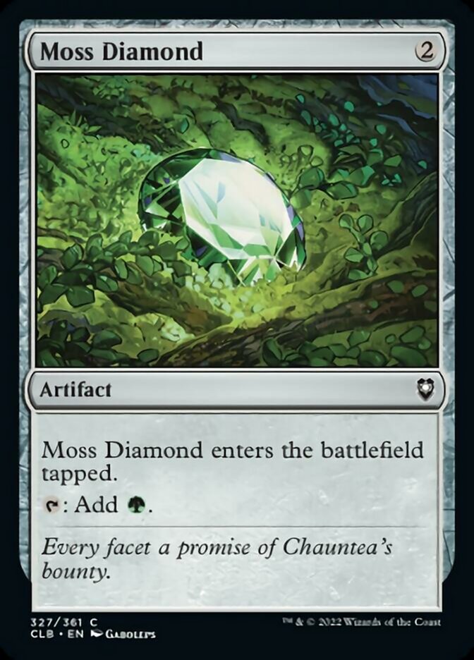 Moss Diamond [Commander Legends: Battle for Baldur's Gate] - The Mythic Store | 24h Order Processing