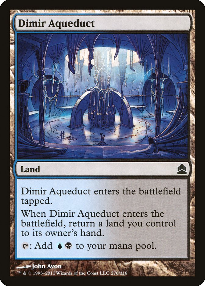 Dimir Aqueduct [Commander 2011] - The Mythic Store | 24h Order Processing