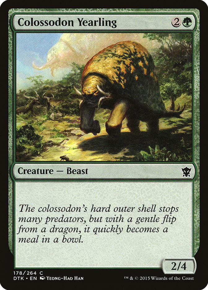 Colossodon Yearling [Dragons of Tarkir] - The Mythic Store | 24h Order Processing
