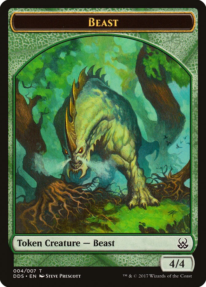 Beast Token [Duel Decks: Mind vs. Might Tokens] - The Mythic Store | 24h Order Processing