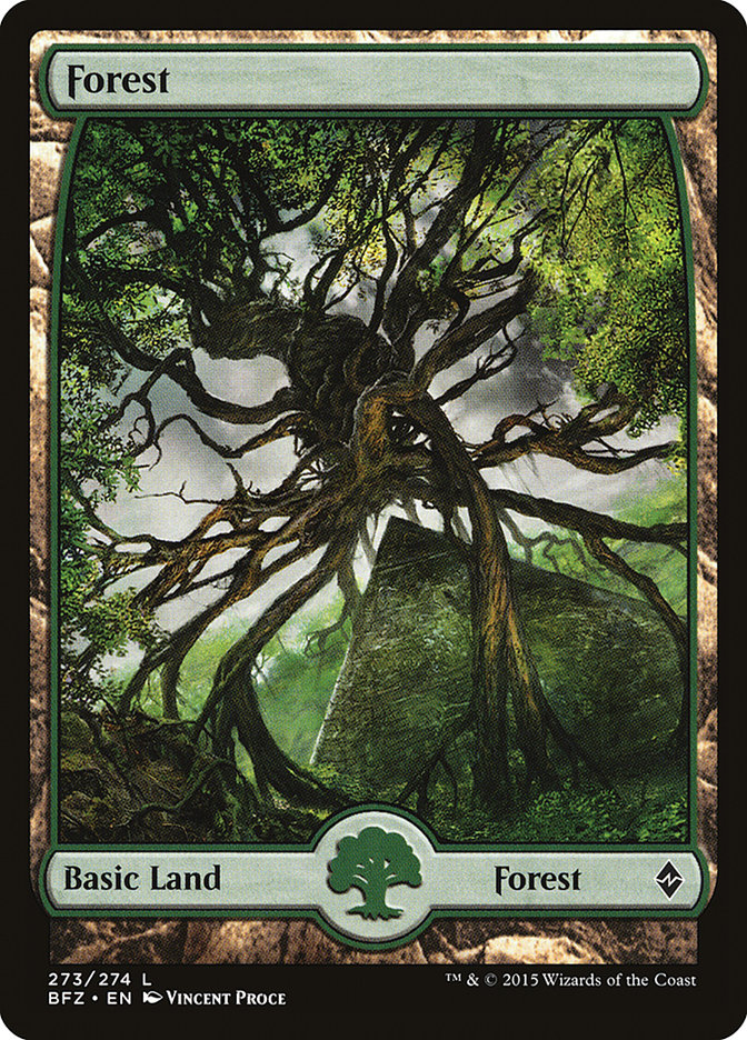 Forest (273) (Full Art) [Battle for Zendikar] - The Mythic Store | 24h Order Processing