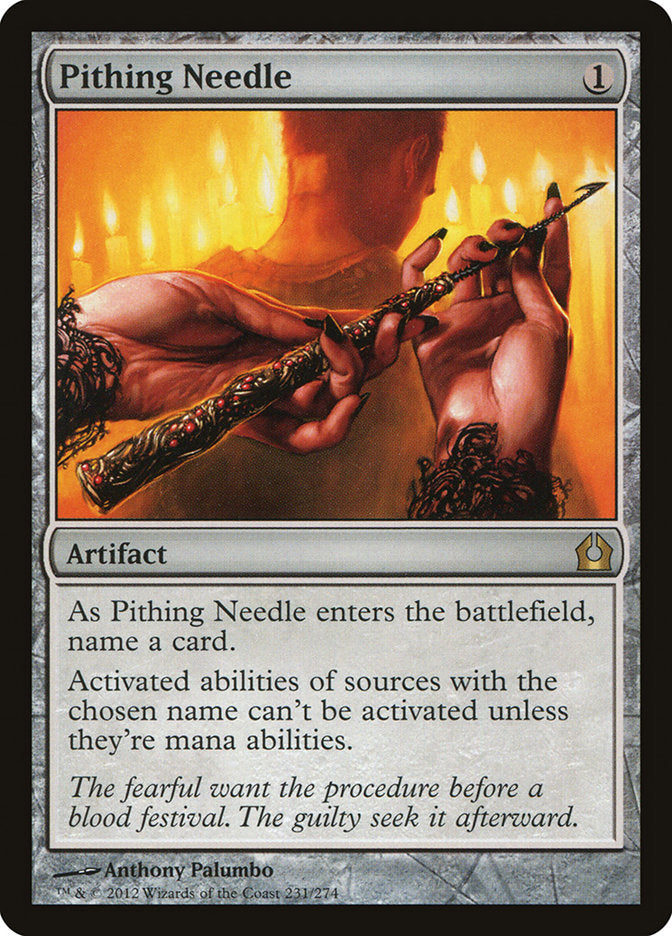 Pithing Needle [Return to Ravnica] - The Mythic Store | 24h Order Processing