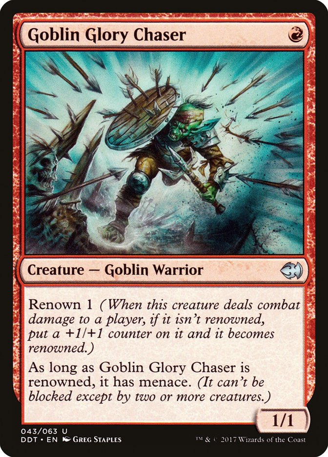 Goblin Glory Chaser [Duel Decks: Merfolk vs. Goblins] - The Mythic Store | 24h Order Processing