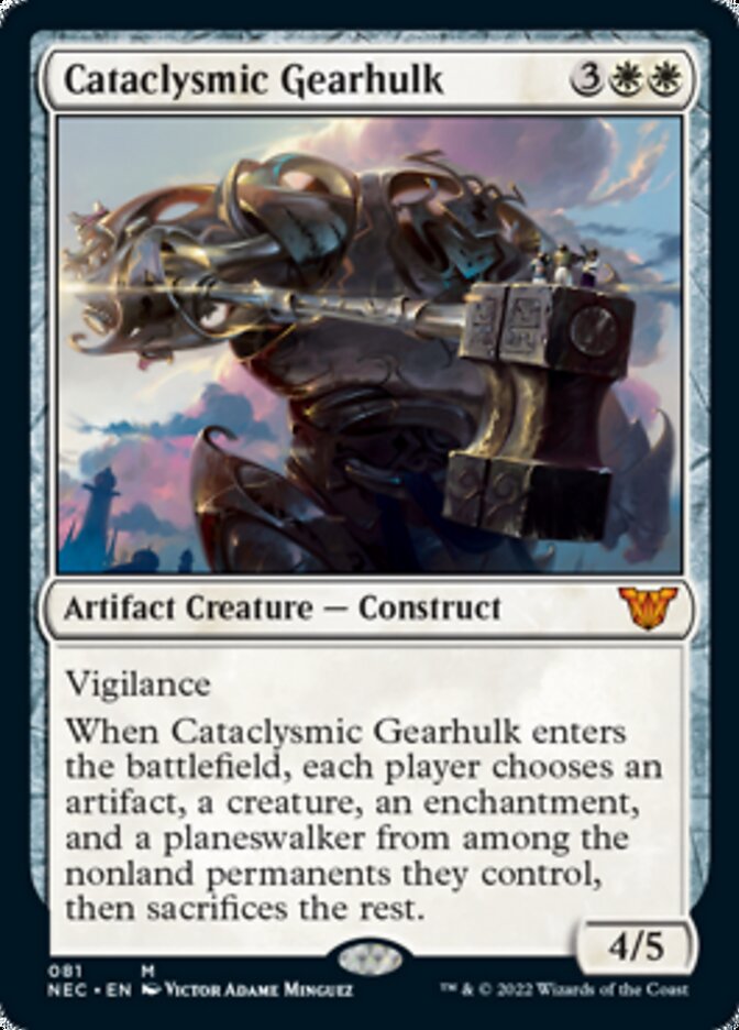 Cataclysmic Gearhulk [Kamigawa: Neon Dynasty Commander] - The Mythic Store | 24h Order Processing