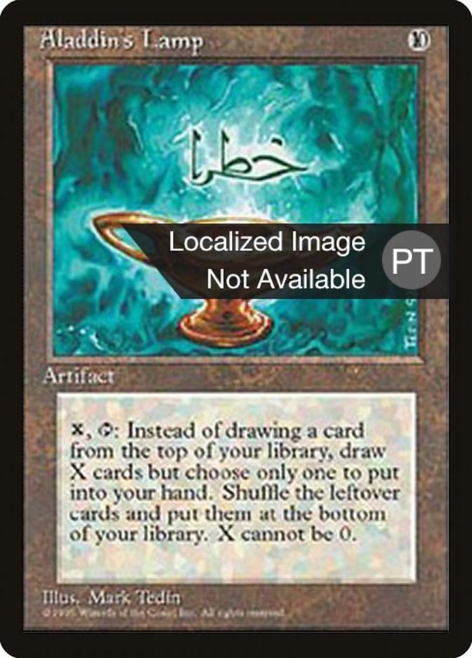 Aladdin's Lamp [Fourth Edition (Foreign Black Border)] - The Mythic Store | 24h Order Processing