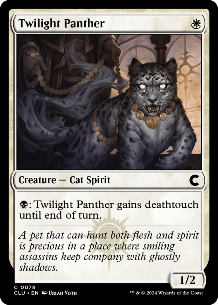 Twilight Panther [Ravnica: Clue Edition] - The Mythic Store | 24h Order Processing