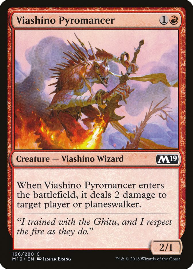 Viashino Pyromancer [Core Set 2019] - The Mythic Store | 24h Order Processing