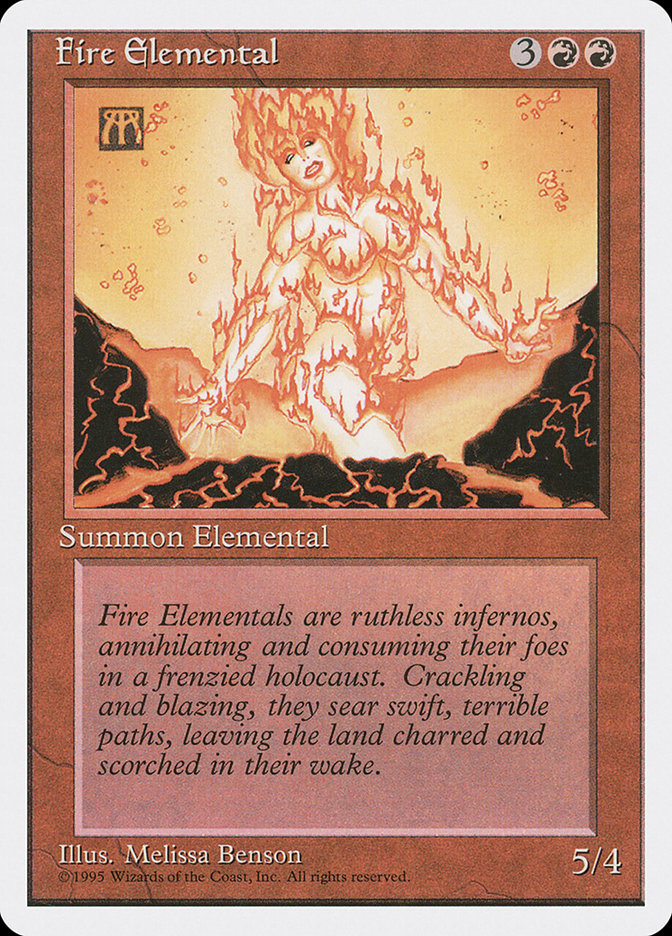 Fire Elemental [Fourth Edition] - The Mythic Store | 24h Order Processing