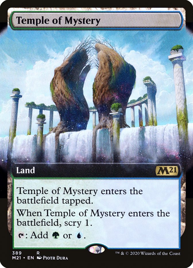 Temple of Mystery (Extended Art) [Core Set 2021] - The Mythic Store | 24h Order Processing