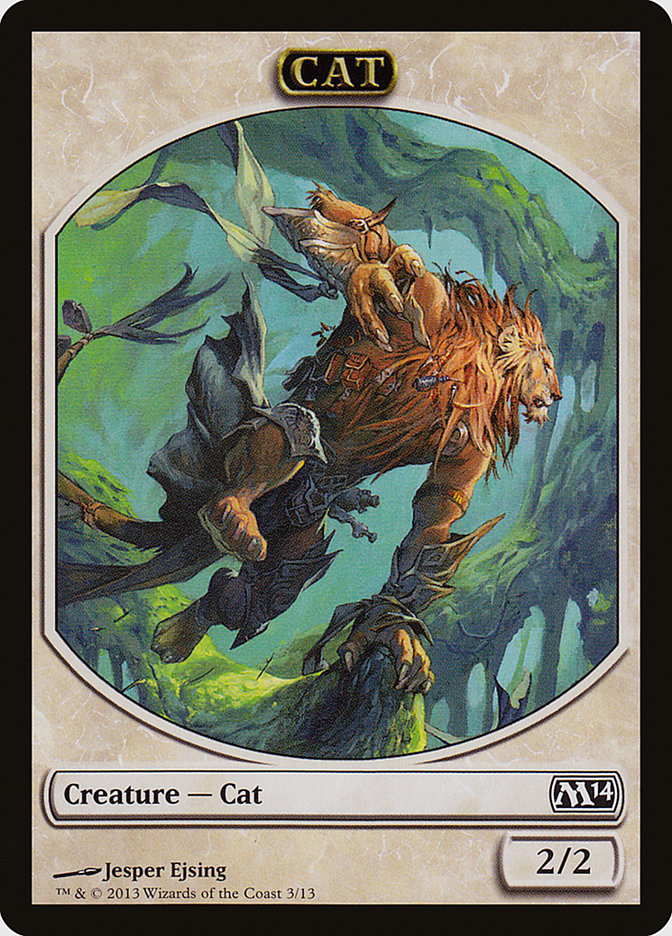 Cat Token [Magic 2014 Tokens] - The Mythic Store | 24h Order Processing