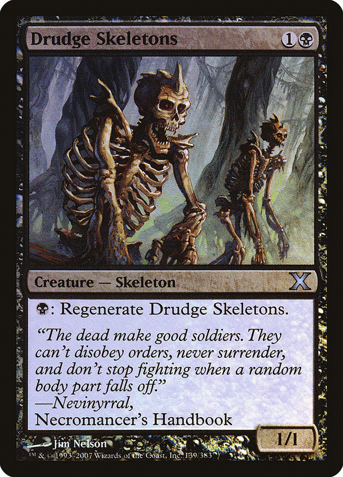 Drudge Skeletons (Premium Foil) [Tenth Edition] - The Mythic Store | 24h Order Processing