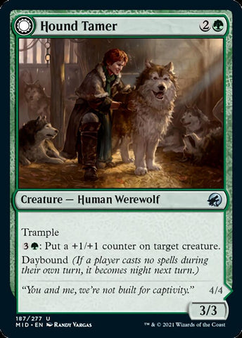 Hound Tamer // Untamed Pup [Innistrad: Midnight Hunt] - The Mythic Store | 24h Order Processing