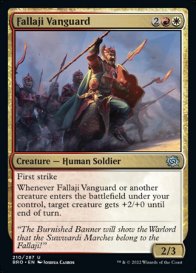 Fallaji Vanguard [The Brothers' War] - The Mythic Store | 24h Order Processing