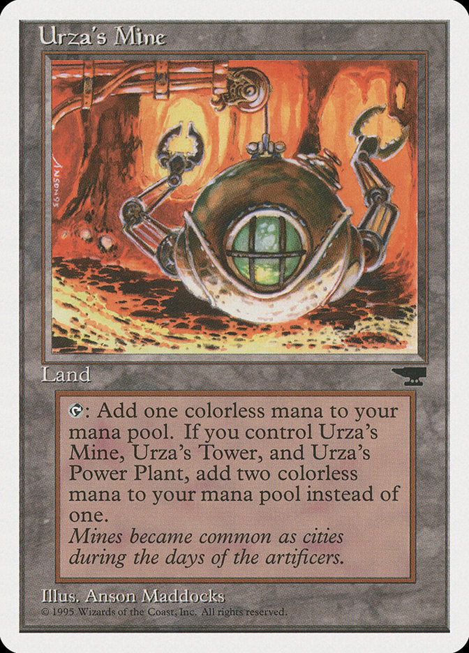 Urza's Mine (Orange Background) [Chronicles] - The Mythic Store | 24h Order Processing