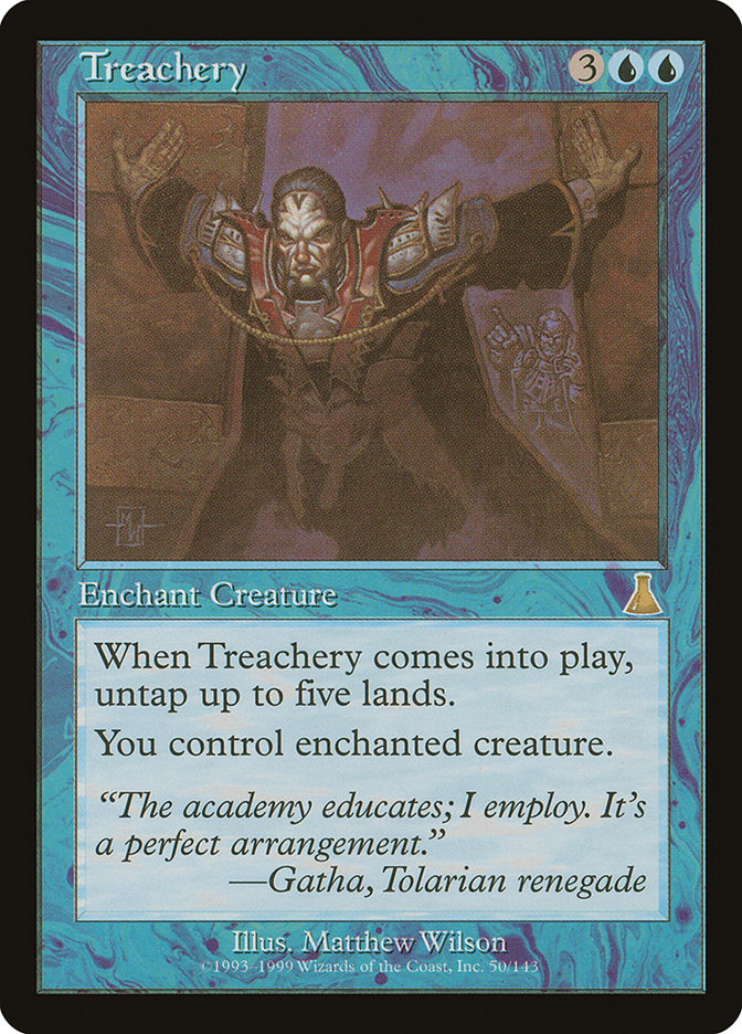 Treachery [Urza's Destiny] - The Mythic Store | 24h Order Processing