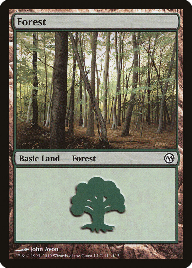 Forest (111) [Duels of the Planeswalkers] - The Mythic Store | 24h Order Processing