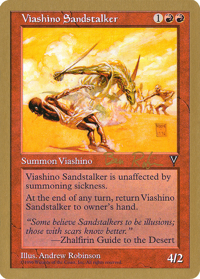 Viashino Sandstalker (Ben Rubin) [World Championship Decks 1998] - The Mythic Store | 24h Order Processing