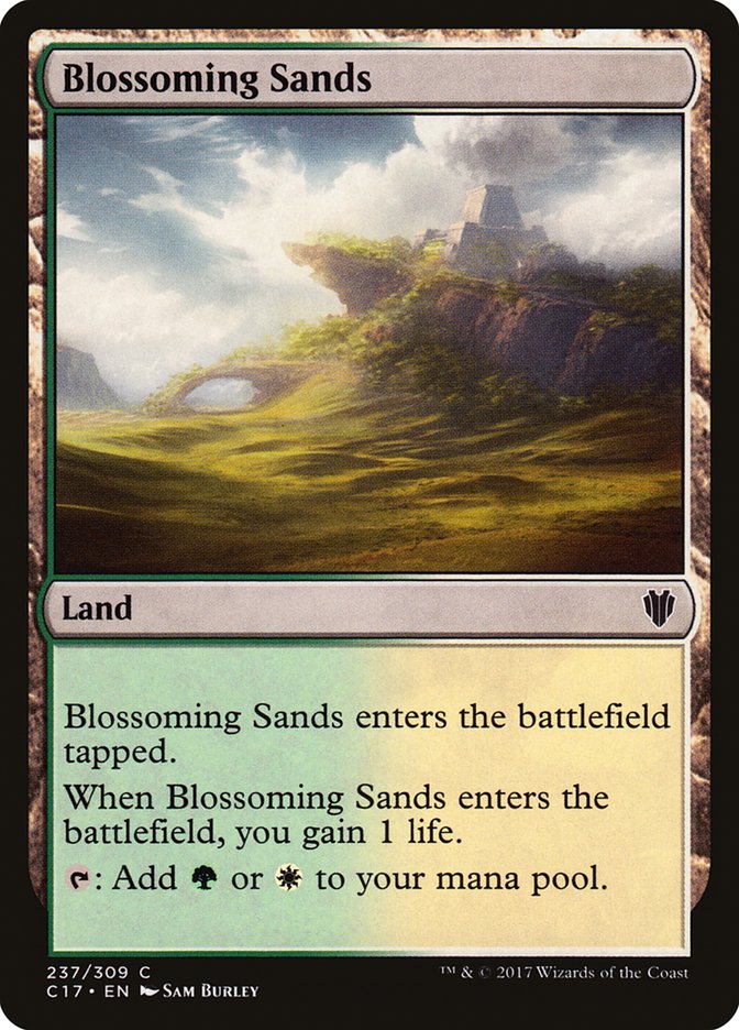 Blossoming Sands [Commander 2017] - The Mythic Store | 24h Order Processing