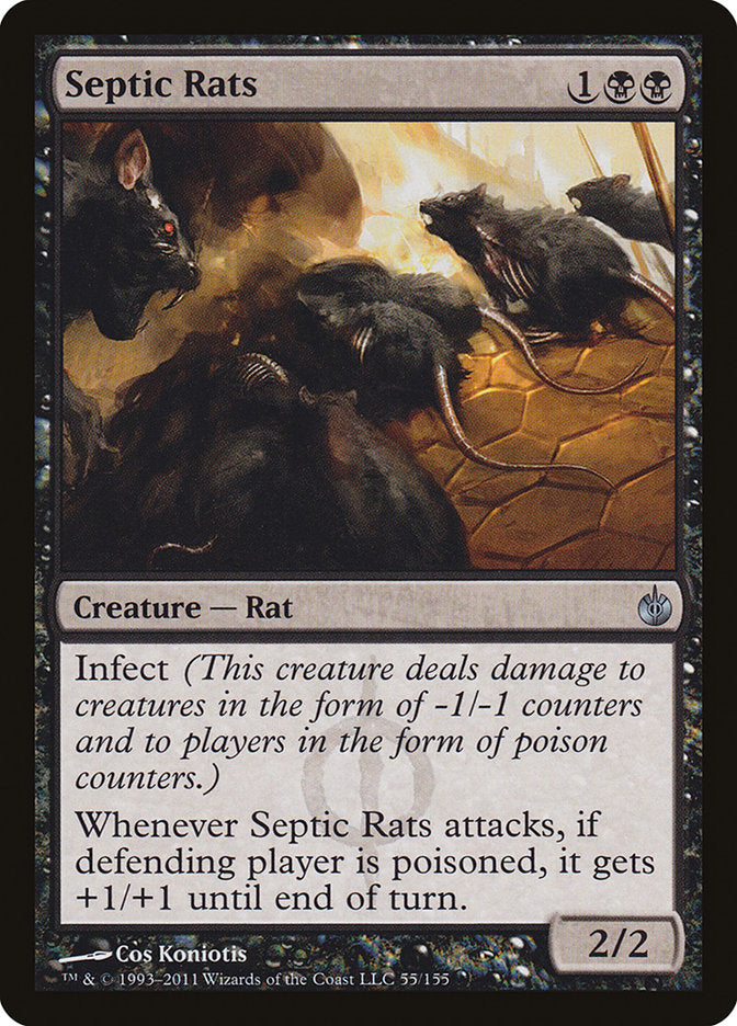 Septic Rats [Mirrodin Besieged] - The Mythic Store | 24h Order Processing
