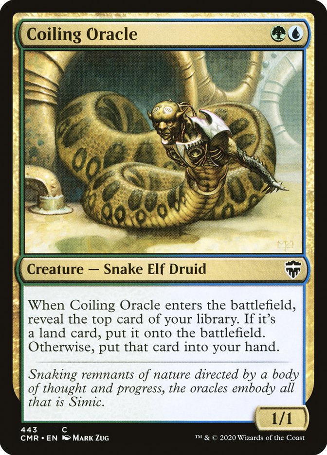 Coiling Oracle [Commander Legends] - The Mythic Store | 24h Order Processing
