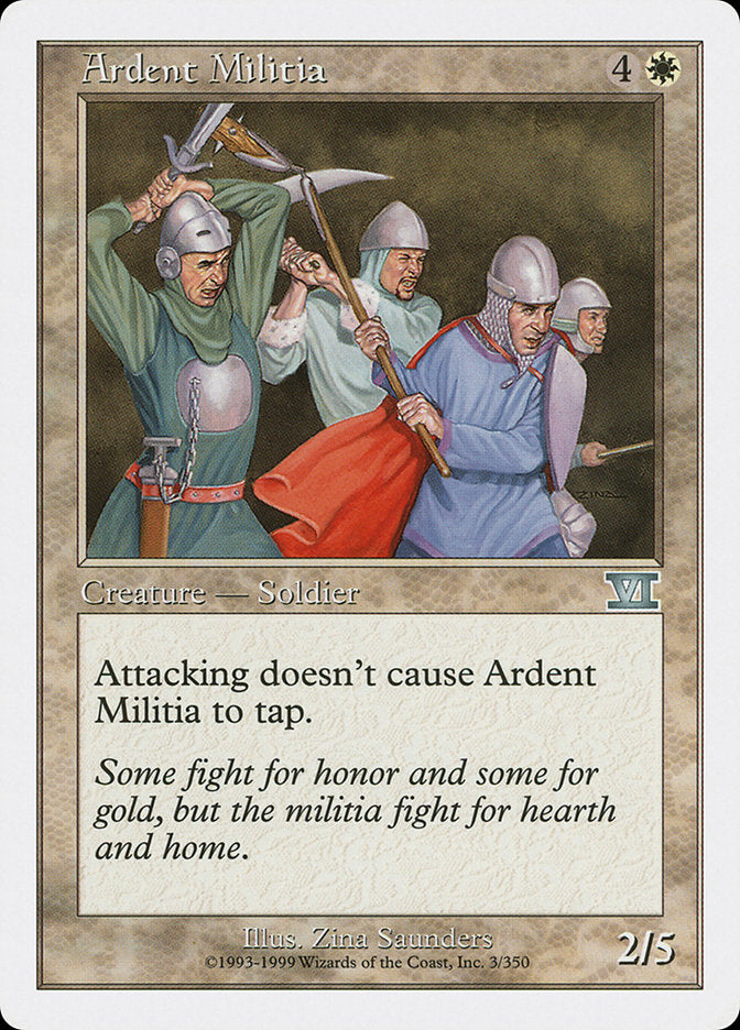 Ardent Militia [Classic Sixth Edition] - The Mythic Store | 24h Order Processing